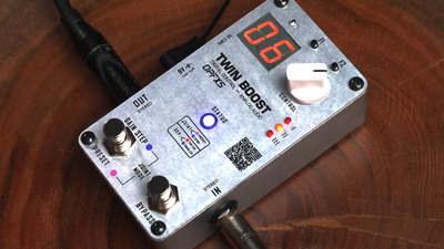 “A groundbreaking digitally controlled analog booster”: Is the OPFXS Twin Boost the future of boost pedals?