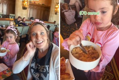 “Am I Tripping?”: Mom Spends A Whopping $70 On “Cinderella Cereal” For Her Daughter At Disney World