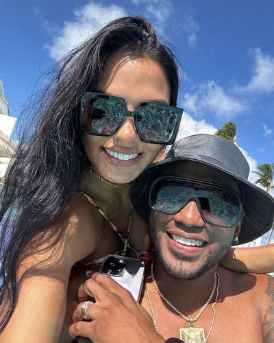 Julio Teheran and Wife Enjoy Relaxing Moments in Punta Cana