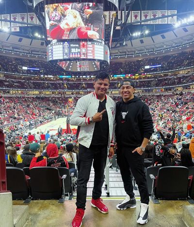 Ray Flores Switches Boxing for Football Showdown from Stands