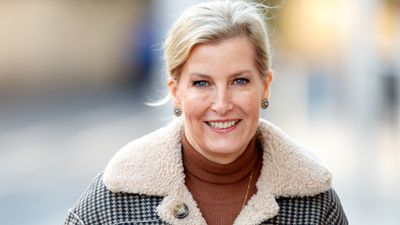 Duchess Sophie’s super snuggly faux shearling jacket is a must-have for cold winter days