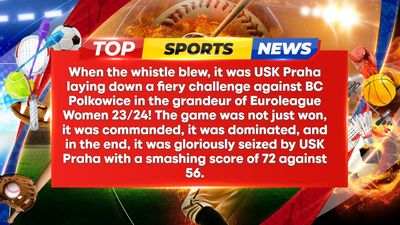 Euroleague Women's USK Praha triumphs over BC Polkowice, winning 72-56!