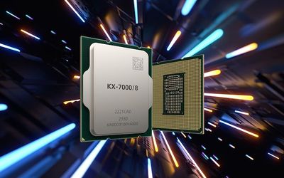 Zhaoxin Unveils KX-7000 CPUs: Eight x86 Cores at Up to 3.70 GHz