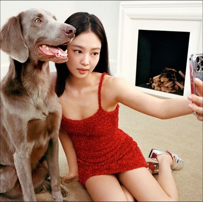 Jennie Throws a High-Fashion Holiday Party for Pets in Jacquemus' New Campaign