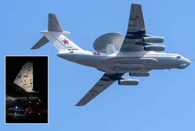 Russia-Ukraine war - live: Serious blow for Putin as Kyiv says it has shot down £250m spy plane