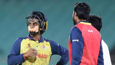 Watch: Lip cut, mouth taped, this Indian batter still came out to bat and won hearts