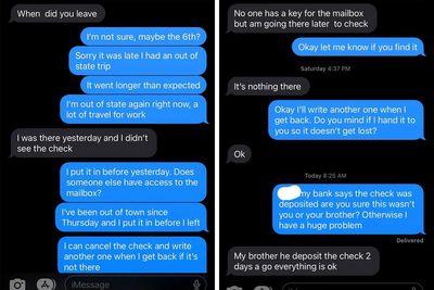 Tenant Learns Their Rent Payment Check Was Cashed In, Landlord Claims He Did No Such Thing