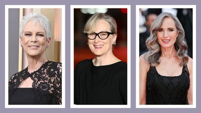 32 celebs who embraced going grey - and the chic ways they styled their silver dos