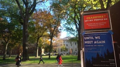 Harvard caught in the crossfire: Israel-Hamas war roils Ivy League campus