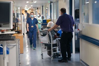 NHS waiting list falls slightly for the first time in a year