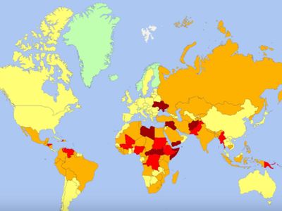 World’s most dangerous countries to visit in 2024 revealed