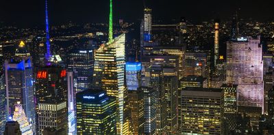 Artificial light lures migrating birds into cities, where they face a gauntlet of threats