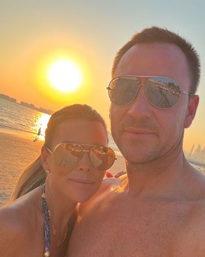John Terry and Wife Enjoy Sunny Beach Day Together