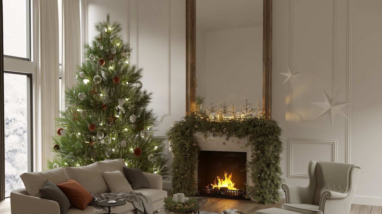 How to make an artificial Christmas tree smell real