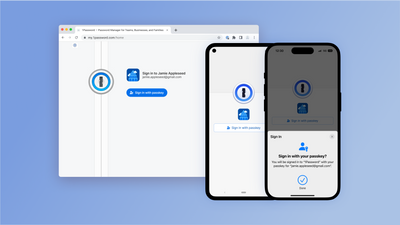 Now 1Password is offering passwordless login - but not everyone can use it just yet