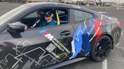 Driving An Actual BMW In Virtual Reality Broke My Brain