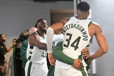 The photo of an angry Giannis Antetokounmpo in the tunnel during the game ball drama is art