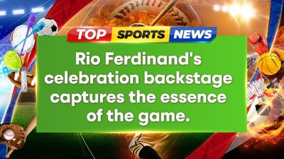 Rio Ferdinand Captures Game's Passion in Thrilling Backstage Celebration