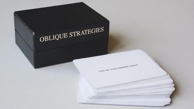 "I was standing crying at the synthesizer, so I pulled out a card and it said 'just carry on'. I did and created something I still like today": How Brian Eno's mysterious Oblique Strategies could help your music production and your life