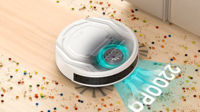 A robot vacuum shoppers say ‘beats breaking out the Dyson’ is on sale at Amazon for just $89