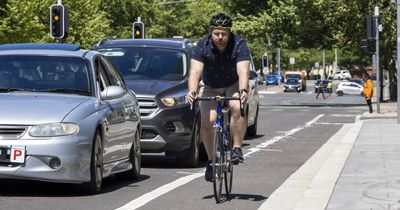 'It's life-threatening': Roads where ACT cyclists feel the most unsafe