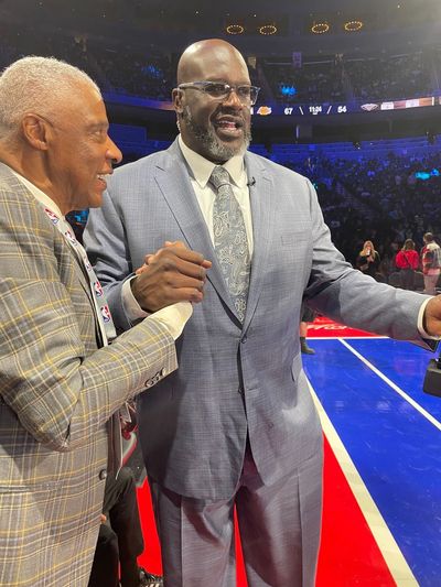 Legends Unite: Camaraderie between Erving, O'Neal Transcends Basketball Generations