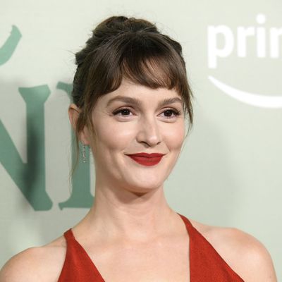 Blair Waldorf Would Approve of Leighton Meester's Classic Red Lip