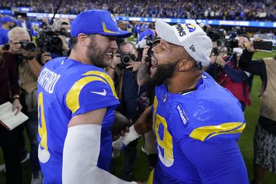 Aaron Donald: Matthew Stafford is making throws ‘that still shock me to see’