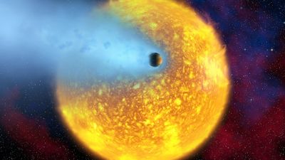 Tiny 14-inch satellite studies 'hot Jupiter' exoplanets evaporating into space