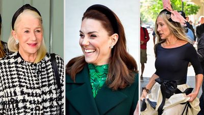 Helen Mirren, Sarah Jessica Parker, and Kate Middleton have all worn this festive hair accessory that we’re using this holiday season