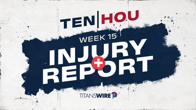Titans vs. Texans Week 15 injury report: Thursday