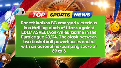 Euroleague shocker: Panathinaikos BC triumphs over LDLC ASVEL Lyon-Villeurbanne 89-81!