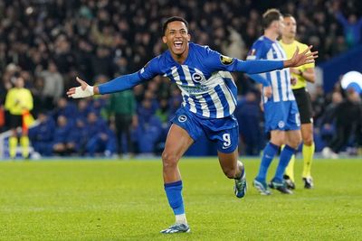 Joao Pedro strike ensures Brighton’s Europa League dream continues with win over Marseille
