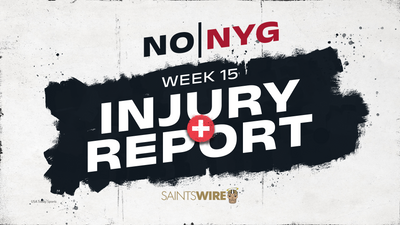 Chris Olave absent again on second Saints injury report for Week 15