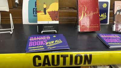 To fight so-called book bans, some states are threatening to withhold funding