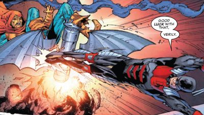 Hobgoblin strikes Hell's Kitchen in Daredevil: Black Armor #2