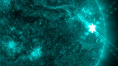 Sun unleashes monster X-class solar flare, most powerful since 2017 (video)