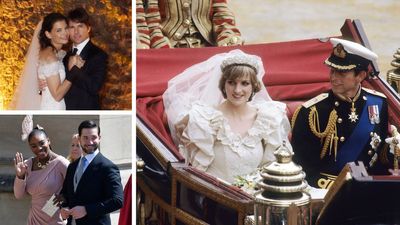 From British royalty to showbiz power couples, these are the biggest celebrity weddings of all time