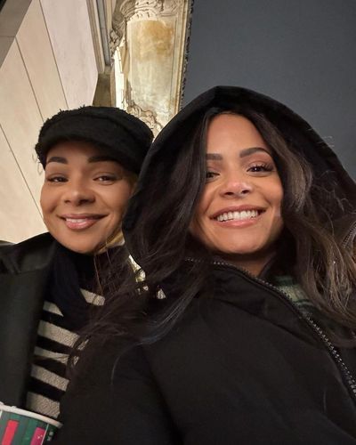 Radiant Beauty Captured in Christina Milian and Mom's Joyful Selfie