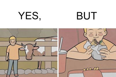 “Yes, But”: Artist Illustrates Both Sides Of The Same Story (26 New Pics)