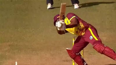 Watch: This off-balance Andre Russell six in 2nd West Indies vs England T20I is just unbelievable