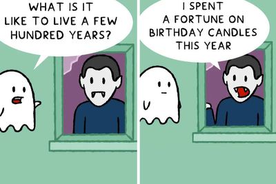 “Almost 100 Ghosts”: 50 New Comics Showing What Ghosts Do When We’re Not Looking