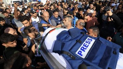 Journalists killed in line of duty declines despite Gaza death toll