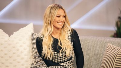 Hilary Duff's Scandi bedroom is chic, warm, and inviting