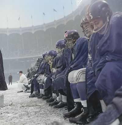 1958: New York Giants' Frigid Game Day Recalled by Hornung