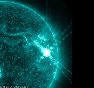 Biggest solar flare in years temporarily disrupts radio signals on Earth