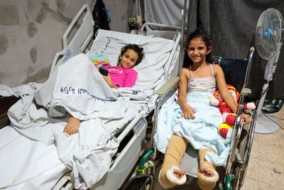 ‘War is stupid and I want it to end’: Injured Palestinian children speak