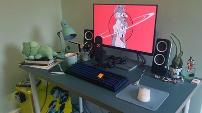 I bought a $57 desk for gaming, here's how it went