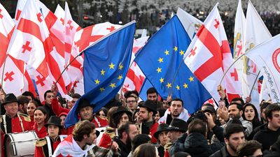 Moldova and Georgia celebrate opened EU membership talks