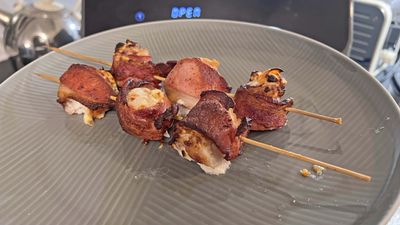 These air fryer turkey poppers are a fun twist on your festive feasting